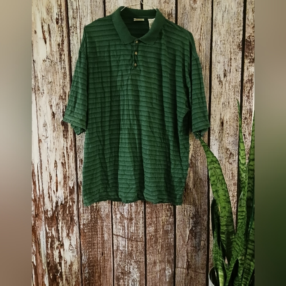 Vintage Bugle Boy polo shirt sz XXL